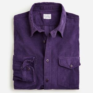 J. Crew Deep Purple Casual Button Down Shirt